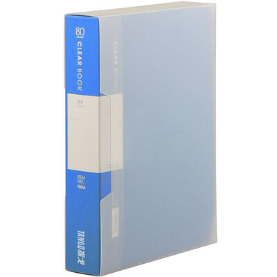 Tango TANGO A4 80 pages of books pocket file book loose-leaf folder blue single-loaded
Tango TANGO A4 80 pages of books pocket file book loose-leaf folder blue single-loaded