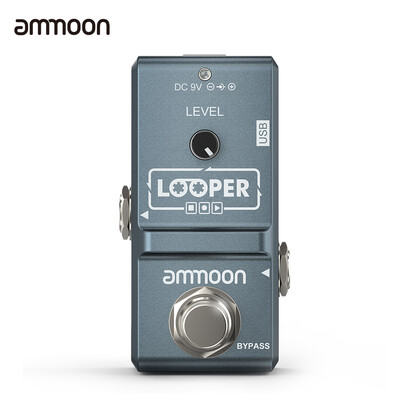 ammoon AP-09 Nano Series Loop Electric Guitar Effect Pedal Looper True Bypass Unlimited Overdubs 10 Minutes Recording with USB Cab
ammoon AP-09 Nano Series Loop Electric Guitar Effect Pedal Looper True Bypass Unlimited Overdubs 10 Minutes Recording with USB Cab