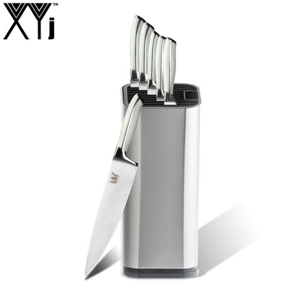 XYj 7pcs Stainless Steel Cooking Knives POMStainless Steel Handle Knife Holder Kitchen Gadgets Meat Fish Cooking Tools Accessorie 
XYj 7pcs Stainless Steel Cooking Knives POMStainless Steel Handle Knife Holder Kitchen Gadgets Meat Fish Cooking Tools Accessorie