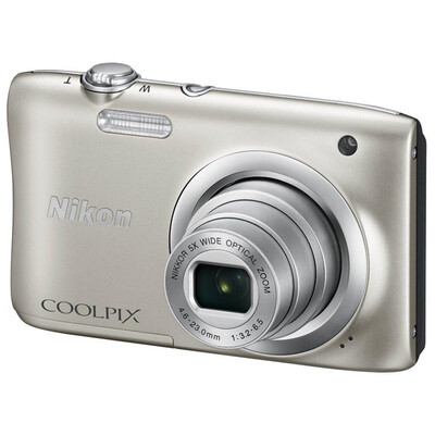 Nikon (Nikon) Coolpix A100 компактная цифровая камера (20,05 миллиона пикселей 2,7-дюймовый экран, 5x оптический зум 26мм широкоугольный) Серебро
Nikon (Nikon) Coolpix A100 компактная цифровая камера (20,05 миллиона пикселей 2,7-дюймовый экран, 5x оптический зум 26мм широкоугольный) Серебро