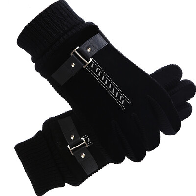 BENORORAY gloves mens winter thickening plus velvet outdoor cycling riding pigskin gloves warm cotton gloves double strap classic black
BENORORAY gloves mens winter thickening plus velvet outdoor cycling riding pigskin gloves warm cotton gloves double strap classic black