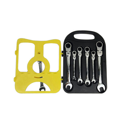 7Pcs Multi-Function Wrench Tool Set Dual-Use Ratchet Wrench Set Mechanical Fast Repair Spanners
7Pcs Multi-Function Wrench Tool Set Dual-Use Ratchet Wrench Set Mechanical Fast Repair Spanners