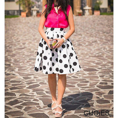 Women Sexy A Line Flared Skater Skirt High Waist Party Midi Dress 8 10 12 14 16 
Women Sexy A Line Flared Skater Skirt High Waist Party Midi Dress 8 10 12 14 16
