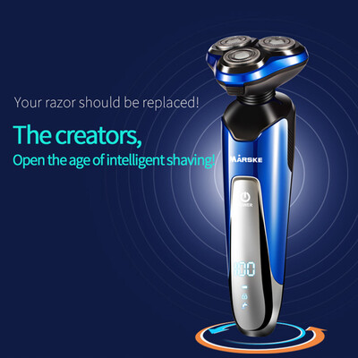 MARSKE Men 4 In 1 Waterproof Shaver Electric Nose Beard Hair Trimmer Facial Cleansing Brush Intelligent Washing
MARSKE Men 4 In 1 Waterproof Shaver Electric Nose Beard Hair Trimmer Facial Cleansing Brush Intelligent Washing