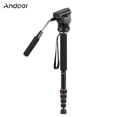 Andoer TP-188 160cm63" Extendable Aluminum Alloy Monopod Unipod w Fluid Head Max Load 8kg for Canon Nikon Sony DSLR Camera
Andoer TP-188 160cm63" Extendable Aluminum Alloy Monopod Unipod w Fluid Head Max Load 8kg for Canon Nikon Sony DSLR Camera