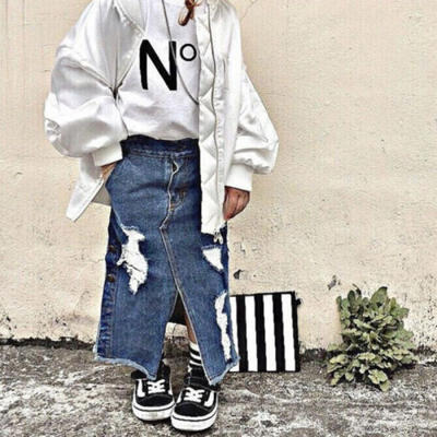CANIS Toddler Kids Girls Summer Clothes Short Denim Hole Skirts Dress Girls 1-6Y
CANIS Toddler Kids Girls Summer Clothes Short Denim Hole Skirts Dress Girls 1-6Y