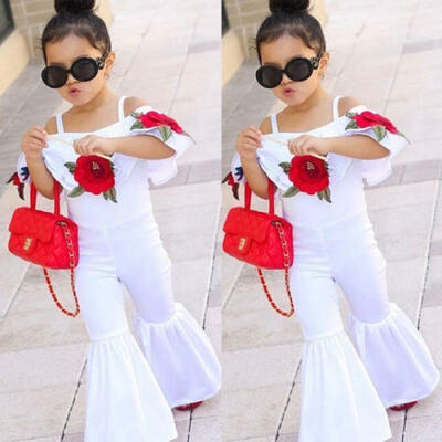 1-6Y Toddler Baby Rompers Kids Girls Jumpsuit Bodysuit Bell Bottom Pants Outfits
1-6Y Toddler Baby Rompers Kids Girls Jumpsuit Bodysuit Bell Bottom Pants Outfits