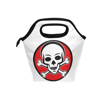 Lunch Bag Red Skull Tote Travel Picnic Insulated Handbags Portable Zipper Lunch Bag Box
Lunch Bag Red Skull Tote Travel Picnic Insulated Handbags Portable Zipper Lunch Bag Box