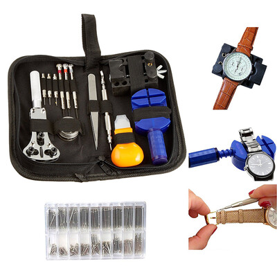 YD021 Professional Watch Repair Tool Kit Case Opener Remover Screwdriver Spring Bar Watchband Link Pin Wristwatch Repair Tool Set
YD021 Professional Watch Repair Tool Kit Case Opener Remover Screwdriver Spring Bar Watchband Link Pin Wristwatch Repair Tool Set
