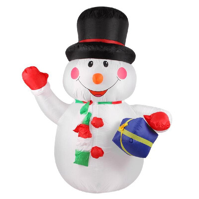 18m 71inches Tall Inflatable Christmas Snowman Holding Gift Xmas Outdoor Decorations Ornaments AC110-240V
18m 71inches Tall Inflatable Christmas Snowman Holding Gift Xmas Outdoor Decorations Ornaments AC110-240V