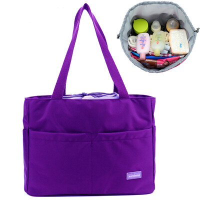Aardman Multifunctional Mummy Bag Separated Mama Pack Shoulder Handle Small Baby Pouch HY-1516 Purple
Aardman Multifunctional Mummy Bag Separated Mama Pack Shoulder Handle Small Baby Pouch HY-1516 Purple