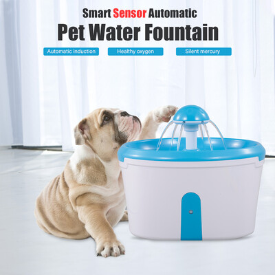 Smart Sensor Automatic Pet Water Fountain Silent Drinking Water Dispenser Feeder Bowl with LED Light Induction&Cycle Mode
Smart Sensor Automatic Pet Water Fountain Silent Drinking Water Dispenser Feeder Bowl with LED Light Induction&Cycle Mode