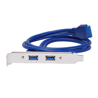 Sanba SANBAO SU-B20P USB30 rear baffle line high-speed transmission of copper-plated terminal plug&play blue
Sanba SANBAO SU-B20P USB30 rear baffle line high-speed transmission of copper-plated terminal plug&play blue