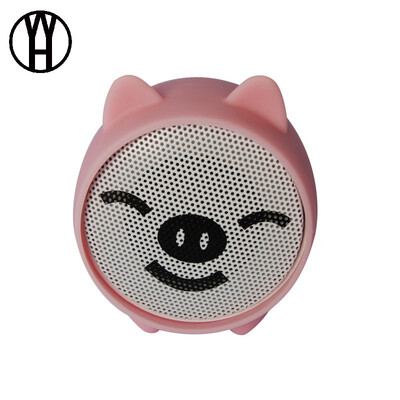 WH New pig bluetooth speaker cartoon doll mini subwoofer TWS serial pair box 
WH New pig bluetooth speaker cartoon doll mini subwoofer TWS serial pair box
