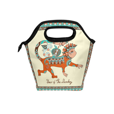 Insulated Lunch Tote Bag Artistic Monkey Travel Picnic Lunch Handbags Portable Zipper Lunch Bag Box
Insulated Lunch Tote Bag Artistic Monkey Travel Picnic Lunch Handbags Portable Zipper Lunch Bag Box