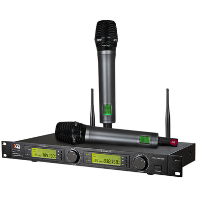 KFW WK-U8700 Wireless Microphone U-Band Microphone Karaoke Stage Speech Microphone School Conference KTV One-Tail Two Microphones
KFW WK-U8700 Wireless Microphone U-Band Microphone Karaoke Stage Speech Microphone School Conference KTV One-Tail Two Microphones