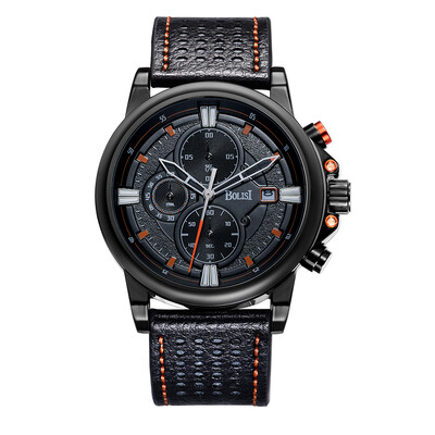 Bolisi Fashion Casual Quartz Watch 3ATM Water-resistant Men Watches Genuine Leather Wristwatch Relogio Musculino Calendar Timer
Bolisi Fashion Casual Quartz Watch 3ATM Water-resistant Men Watches Genuine Leather Wristwatch Relogio Musculino Calendar Timer