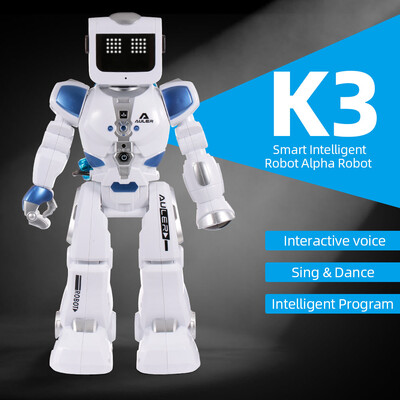 Smart Intelligent Robot Alpha Robot K3 Hydroelectric Hybrid Intelligent Robot RCSound Control Singing Dancing Robot Childrens Gi