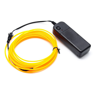 3M5M DC3V Neon Light Dance Party Car Decor Light Flexible EL Wire Rope Tube LED Strip holiday lamp ceiling deco With Controller
3M5M DC3V Neon Light Dance Party Car Decor Light Flexible EL Wire Rope Tube LED Strip holiday lamp ceiling deco With Controller