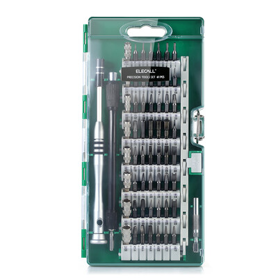 ELECALL Magnetic Screwdriver Set CR-V Bits Precision 60 in 1 Screw-driver Bit Screw Driver Multi-functional DIY Repair Tool Kit El
ELECALL Magnetic Screwdriver Set CR-V Bits Precision 60 in 1 Screw-driver Bit Screw Driver Multi-functional DIY Repair Tool Kit El