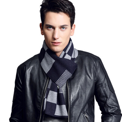 Bao Shengxiang men's wool scarves autumn and winter warm long long shawl collar male 6006 blue gray
Bao Shengxiang men's wool scarves autumn and winter warm long long shawl collar male 6006 blue gray