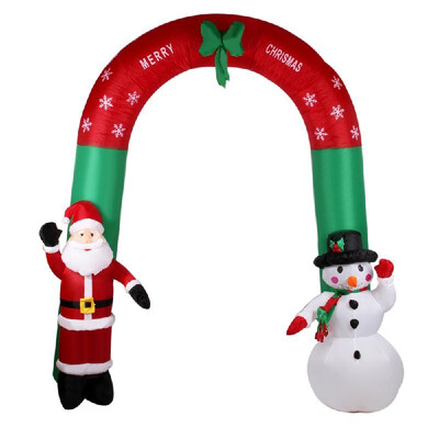 24m Inflatable Archway with Santa Claus&Snowman Inflatable Waving Hand Father Christmas&Snowman Cute Xmas Decoration 79f
24m Inflatable Archway with Santa Claus&Snowman Inflatable Waving Hand Father Christmas&Snowman Cute Xmas Decoration 79f