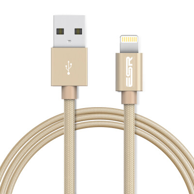 (ESR) Apple MFI сертифицированный кабель для зарядки кабеля для передачи данных usb iphone6 / 6s / 7/8 Plus / X / 10 / SE / iPad монохромный плетеный раздел 2m-шампанское золото
(ESR) Apple MFI сертифицированный кабель для зарядки кабеля для передачи данных usb iphone6 / 6s / 7/8 Plus / X / 10 / SE / iPad монохромный плетеный раздел 2m-шампанское золото