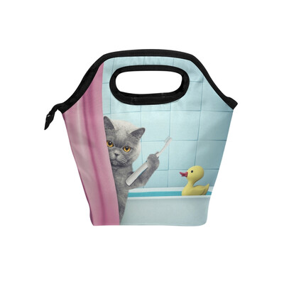 Insulated Lunch Tote Bag Cute Cat Travel Picnic Lunch Handbags Portable Zipper Lunch Bag Box
Insulated Lunch Tote Bag Cute Cat Travel Picnic Lunch Handbags Portable Zipper Lunch Bag Box