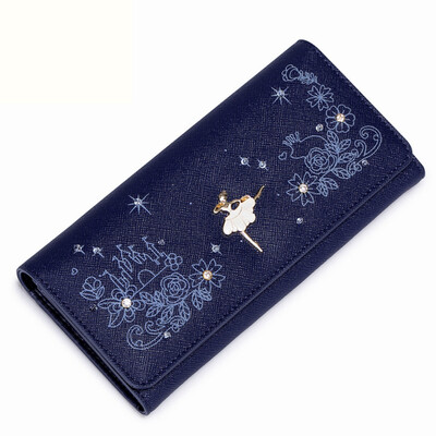 JUST STAR wallet new wallet female wallet thin Japanese&Korean fashion multi-card bit buckle female wallet holding bag JS421 blue
JUST STAR wallet new wallet female wallet thin Japanese&Korean fashion multi-card bit buckle female wallet holding bag JS421 blue