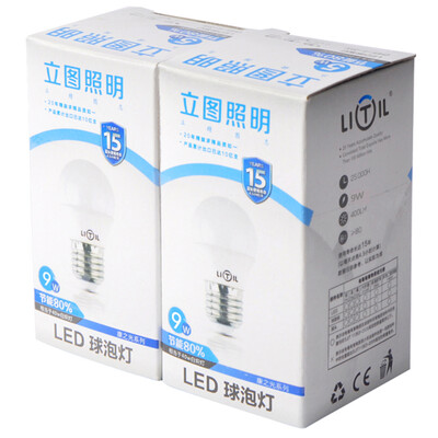 LITIL 9W LED bulb E27 large screwdriver high power energy saving bulb light warm yellow light 2 only installed
LITIL 9W LED bulb E27 large screwdriver high power energy saving bulb light warm yellow light 2 only installed