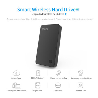 NEWQ Upgraded 2TB External Hard Drive Disk Type-C HDD with 5000mAh Bettery RJ45 Ethernet WiFi Router Ethernet Metal Shell HDD Bla
NEWQ Upgraded 2TB External Hard Drive Disk Type-C HDD with 5000mAh Bettery RJ45 Ethernet WiFi Router Ethernet Metal Shell HDD Bla