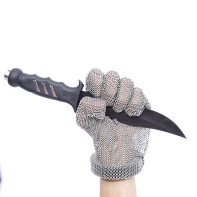 Plastic Belt Stainless Steel Mesh Glove Cut Resistant Chain Mail Protective Anti-Cutting Glove for Kitchen Butcher Working Safety
Plastic Belt Stainless Steel Mesh Glove Cut Resistant Chain Mail Protective Anti-Cutting Glove for Kitchen Butcher Working Safety