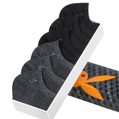 Playboy Men's Socks Socks Four Seasons Thin Cotton Socks Mesh Ventilation Shallow Shoe Socks 6 Double Pack Six-Color Set
Playboy Men's Socks Socks Four Seasons Thin Cotton Socks Mesh Ventilation Shallow Shoe Socks 6 Double Pack Six-Color Set