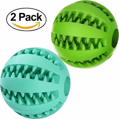Outdoor 2-Pack Toy Ball for Dogs Tooth Cleaning Dog Toy Balls for Pet Non-Toxic Soft Rubbe SiliconePerfect Gift for Pet
Outdoor 2-Pack Toy Ball for Dogs Tooth Cleaning Dog Toy Balls for Pet Non-Toxic Soft Rubbe SiliconePerfect Gift for Pet