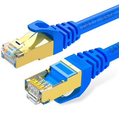 Shanze (SAMZHE) CAT-703L Инженерный класс 7 Класс CAT7 Медь Пластиковый двойной щит Высокоскоростной сетевой перемычек 7 Тип Готовый кабель Сетевой кабель Blue 3m
Shanze (SAMZHE) CAT-703L Инженерный класс 7 Класс CAT7 Медь Пластиковый двойной щит Высокоскоростной сетевой перемычек 7 Тип Готовый кабель Сетевой кабель Blue 3m