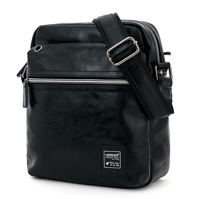 Henderson herder 0918D fashion tide men shoulder Messenger bag multi-functional bag black
Henderson herder 0918D fashion tide men shoulder Messenger bag multi-functional bag black
