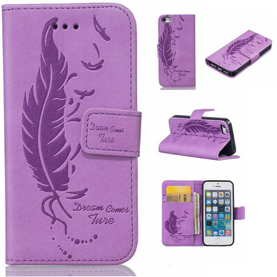 Purple Plumes and birds Embossed PU Leather Wallet Case Classic Flip Cover with Stand Function and Credit Card Slot for IPHONE 5S
Purple Plumes and birds Embossed PU Leather Wallet Case Classic Flip Cover with Stand Function and Credit Card Slot for IPHONE 5S