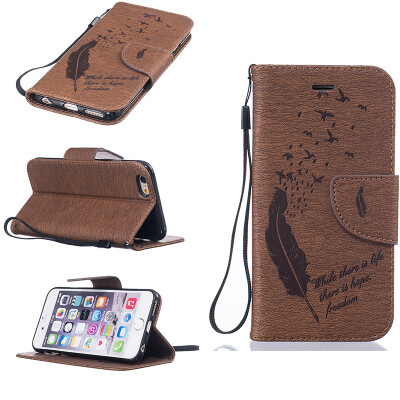 coffee Feathers and birds Style Embossing Classic Flip Cover with Stand Function and Credit Card Slot for IPHONE 6/6S
coffee Feathers and birds Style Embossing Classic Flip Cover with Stand Function and Credit Card Slot for IPHONE 6/6S