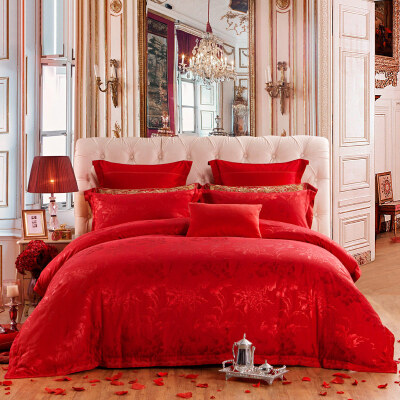 

LOVO домашний текстиль постельные принадлежности набор для свадьбы 6 штуки 100% хлопок простыня и чехол на одеяло