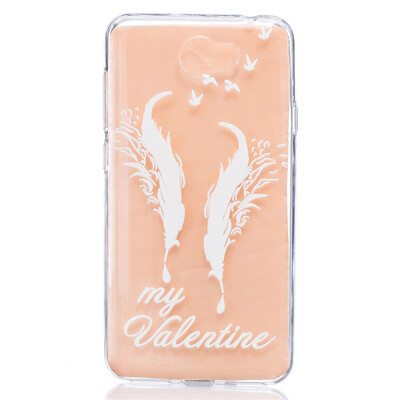 Double feathers Pattern Soft Thin TPU Rubber Silicone Gel Case Cover for HUAWEI Y5 II
Double feathers Pattern Soft Thin TPU Rubber Silicone Gel Case Cover for HUAWEI Y5 II