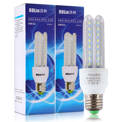Lorraine ROlin led bulb energy saving lamp U type 9W large screw mouth E27 white light 6500K 2 support
Lorraine ROlin led bulb energy saving lamp U type 9W large screw mouth E27 white light 6500K 2 support