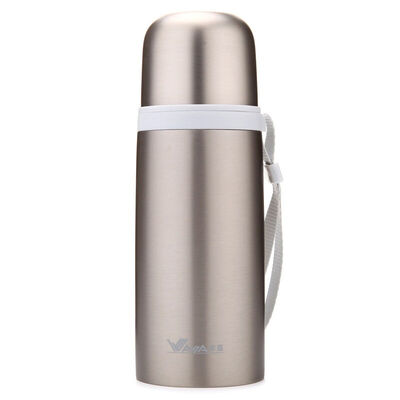 WAYA Bullet Thermal Cup Stainless Steel Cup Student Kettle Creative Portable Cup 480ml Silver
WAYA Bullet Thermal Cup Stainless Steel Cup Student Kettle Creative Portable Cup 480ml Silver