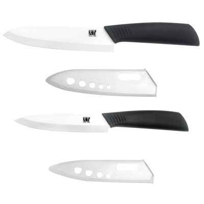 New Arrival Ceramic Knives 5'' 6'' Kitchen Knives With Peeler Top Quality XYJ Brand Cooking Accessories
New Arrival Ceramic Knives 5'' 6'' Kitchen Knives With Peeler Top Quality XYJ Brand Cooking Accessories