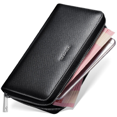 Seven wolves men&39s hand bag large capacity multi-card bit leather zipper handbag wallet men long section 1A2161094-01 black
Seven wolves men&39s hand bag large capacity multi-card bit leather zipper handbag wallet men long section 1A2161094-01 black