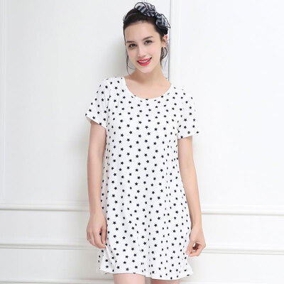 Антарктика (Nanjiren) юбка из латуни женская женская одежда с коротким рукавом без стального кольца сумочка с хлопком женская пижама ночная юбка домашняя служба N675X20062-7 пятиконечная звезда-м
Антарктика (Nanjiren) юбка из латуни женская женская одежда с коротким рукавом без стального кольца сумочка с хлопком женская пижама ночная юбка домашняя служба N675X20062-7 пятиконечная звезда-м