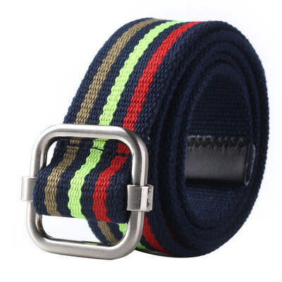 LovingLilies Belt England Fashion Universal Stripe Canvas Belt Neutral Trousers Blue
LovingLilies Belt England Fashion Universal Stripe Canvas Belt Neutral Trousers Blue