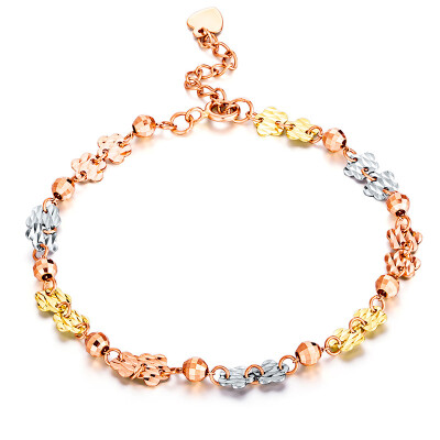 DEMONE DB0017KJ01 18K gold bracelet red 18K gold bracelet three gold bracelet K gold bracelet female Korean version
DEMONE DB0017KJ01 18K gold bracelet red 18K gold bracelet three gold bracelet K gold bracelet female Korean version