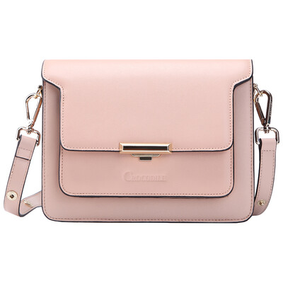 Crocodile CROCODILE Fashion Casual Cattle Shoulder Bag Messenger Bag European&American Collar Bag 82671006-20 Pink
Crocodile CROCODILE Fashion Casual Cattle Shoulder Bag Messenger Bag European&American Collar Bag 82671006-20 Pink