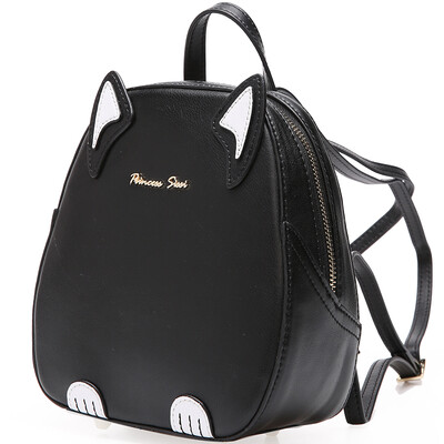 Sissi Princess P.Sissi Shoulder Bag Women Fashion Leather Backpack Korean College Wind Shoulder Bag 1794B Black Small
Sissi Princess P.Sissi Shoulder Bag Women Fashion Leather Backpack Korean College Wind Shoulder Bag 1794B Black Small