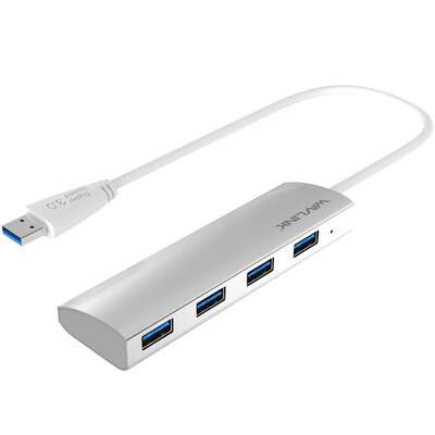 Wavlink WL-UH3047 USB3.0 ультра-высокоскоростной 4-портовый концентратор HUB алюминиевый сплав перетащил четыре разветвителя ноутбука
Wavlink WL-UH3047 USB3.0 ультра-высокоскоростной 4-портовый концентратор HUB алюминиевый сплав перетащил четыре разветвителя ноутбука